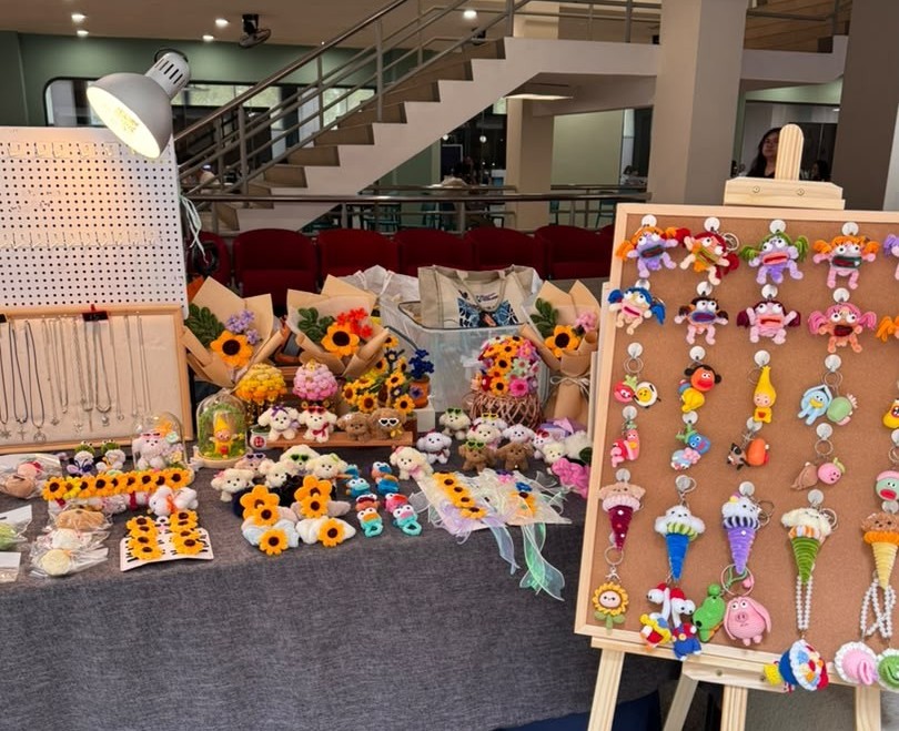 Hyokai craft booth at Monash University Malaysia