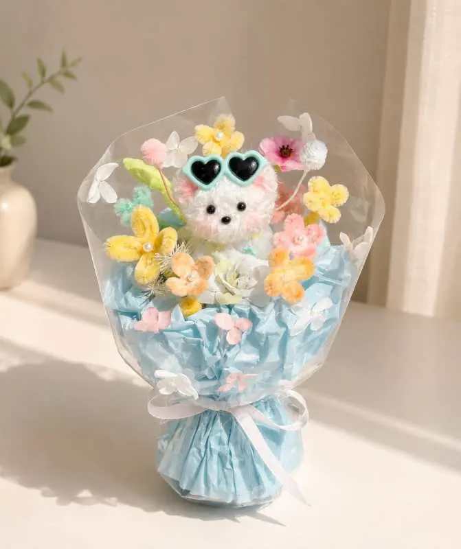 Crochet Flower Bouquets