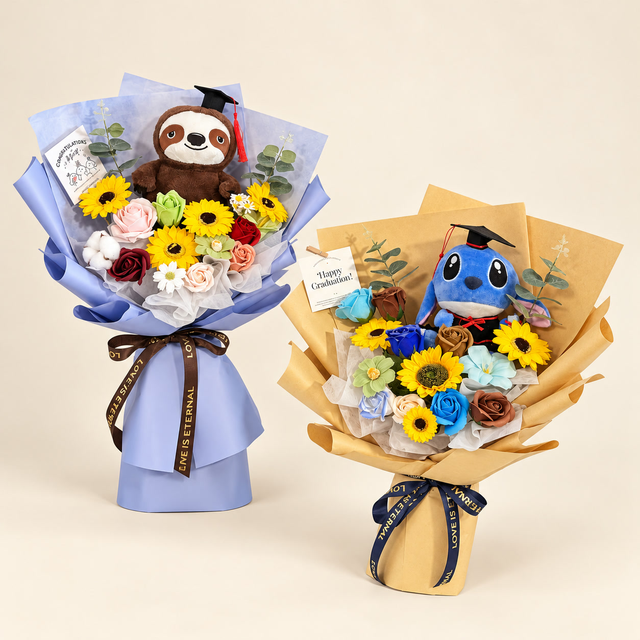 Sloth and Stitch Graduation Duo
