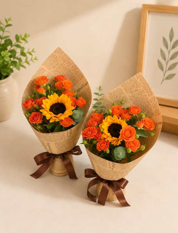Summer Glow Sunflower Bouquet